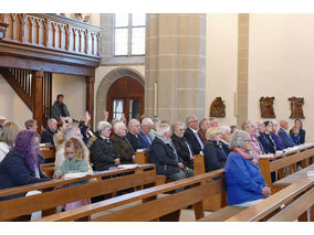 Festgottesdienst für die Kommunionjubilare an Ostermontag (© Karl-Franz Thiede)
